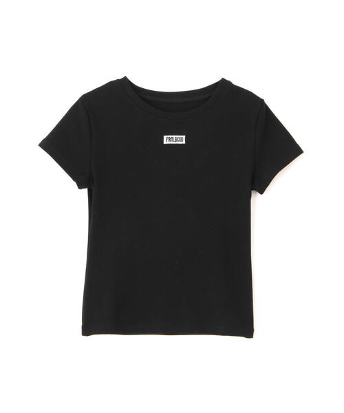 FREE'S MART(フリーズマート)の「◆ロゴ刺繍タグTシャツ(Tシャツ/カットソー・レディース・レッド/ブラック/ホワイト・FREE)」の4枚目の写真