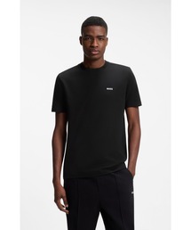 BOSS（ボス）の「レギュラーフィットTシャツ ストレッチコットン コントラストロゴ（Tシャツ/カットソー）」
