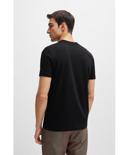 [BOSS] ストレッチジャージー半袖Tシャツ（レギュラーフィット） hbna50506373_100_350?wid=1980&