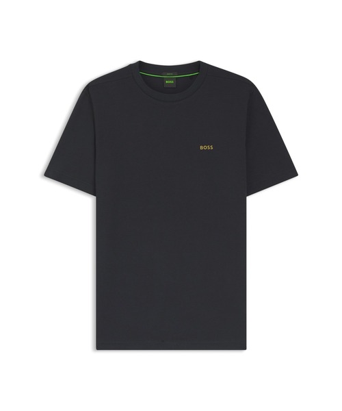 BOSS(ボス)の「レギュラーフィットTシャツ ストレッチコットン コントラストロゴ(Tシャツ/カットソー・メンズ・ブラック/ダークブルー/ホワイト・L/XXL/XL/M/S/XXXL)」の15枚目の写真
