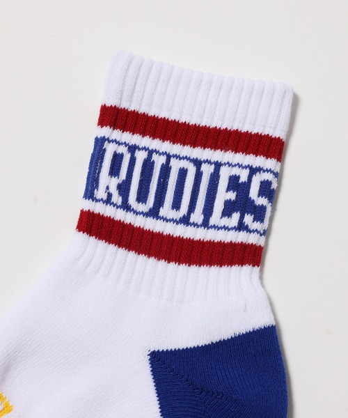RUDIE'S(ルーディーズ)の「MIGHTY SOCKS(ソックス/靴下・メンズ・ホワイト×ブラック/ホワイト×ブルー・FREE)」の7枚目の写真