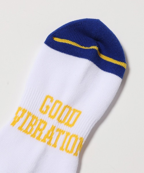 RUDIE'S(ルーディーズ)の「MIGHTY SOCKS(ソックス/靴下・メンズ・ホワイト×ブラック/ホワイト×ブルー・FREE)」の8枚目の写真