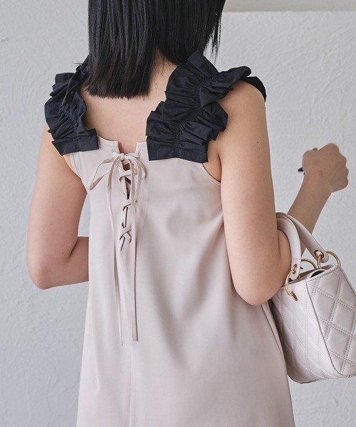 【希少美品】APEL 01 アペラ　ワンピース eaphi flower lace balloon one piece