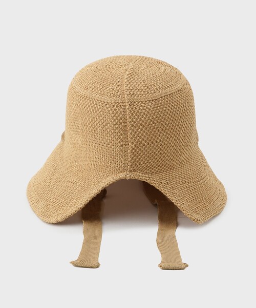 THE SHOP TK （ザ ショップ ティーケー ）の「バックスリットハット（ハット・レディース・ブラック/キャメル・00）」の4枚目の写真