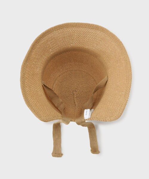 THE SHOP TK （ザ ショップ ティーケー ）の「バックスリットハット（ハット・レディース・ブラック/キャメル・00）」の6枚目の写真