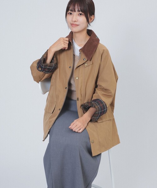 Barbour BEDALE UR別注 38 ベージュ　オンライン限定カラー URBSメンズ・ウィメンズから別注「Barbour」が登場 – URBAN RESEARCH MEDIA