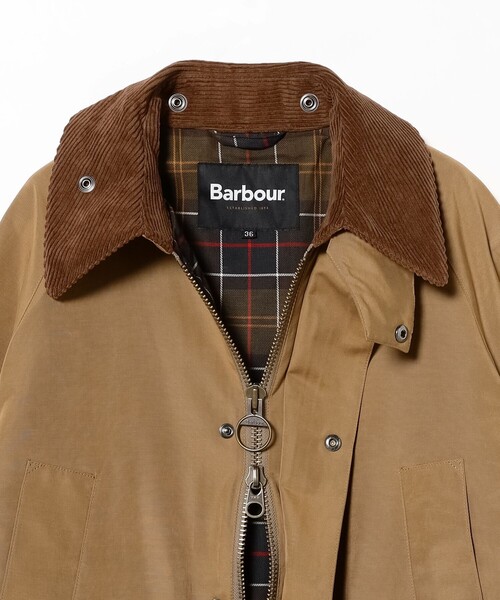Barbour(バブアー)の「【別注】Barbour / BEDALE ジャケット(ブルゾン・レディース・ベージュ/ブラック/オリーブ・36/38)」の7枚目の写真