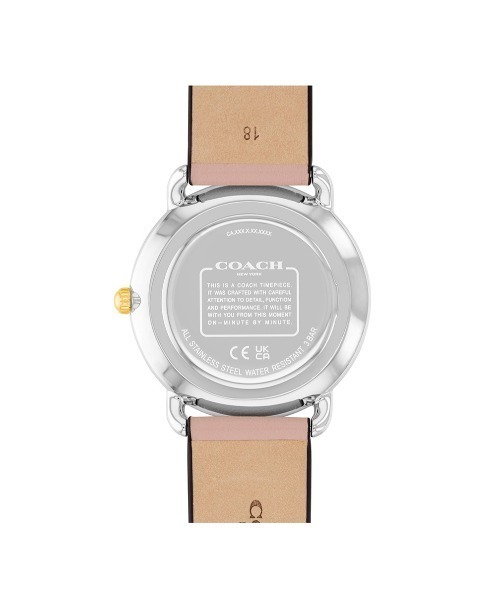 COACH（コーチ）の「【COACH】 コーチ ELLIOT レディース ウォッチ（アナログ腕時計・レディース・ホワイト/ブラック/スモークピンク・FREE）」の10枚目の写真