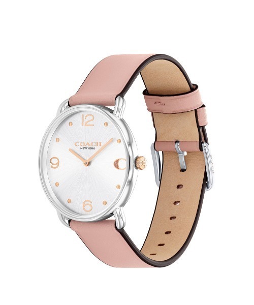 COACH（コーチ）の「【COACH】 コーチ ELLIOT レディース ウォッチ（アナログ腕時計・レディース・ホワイト/ブラック/スモークピンク・FREE）」の12枚目の写真