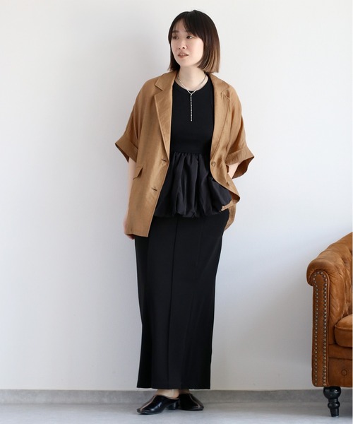 cepo（セポ）の「カップ付きドッキングタンクトップ（タンクトップ・レディース・ホワイト/ブラック・M）」の14枚目の写真