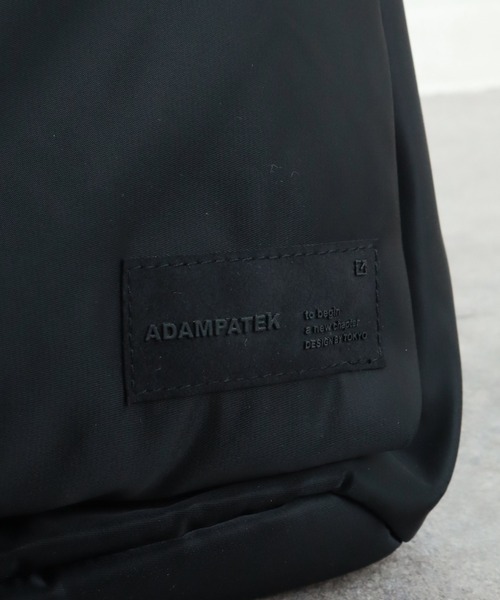 ADAMPATEK/アダムパテック】double pockets drawstring backpack