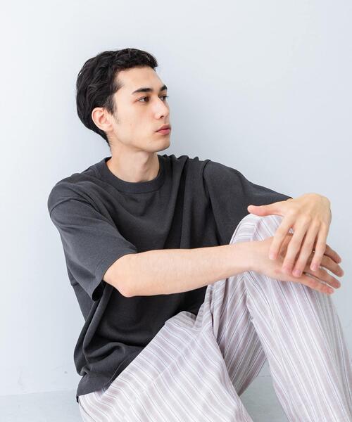 crepuscule ニットシャツ　オンライン完売品 crepuscule (クレプスキュール) knit shirts L/S / ニットシャツ