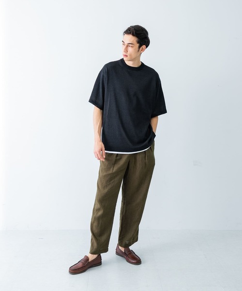 別注』crepuscule×UR Washi Knit Short-Sleeve T-shirts（ニット