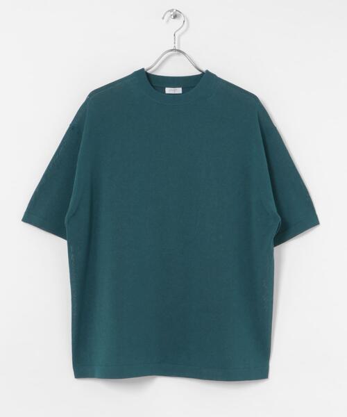 セール】『別注』crepuscule×UR Washi Knit Short-Sleeve T