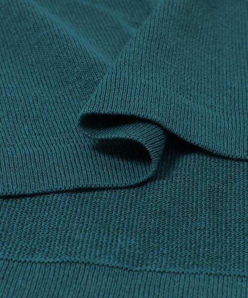 crepuscule（クレプスキュール）の「『別注』crepuscule×UR　Washi Knit Short-Sleeve T-shirts（ニット/セーター・メンズ・チャコールグレー/ブラック/グリーン・1/2）」の14枚目の写真