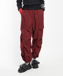 gomme | ウーリーツイル リンプルパンツ(その他パンツ)