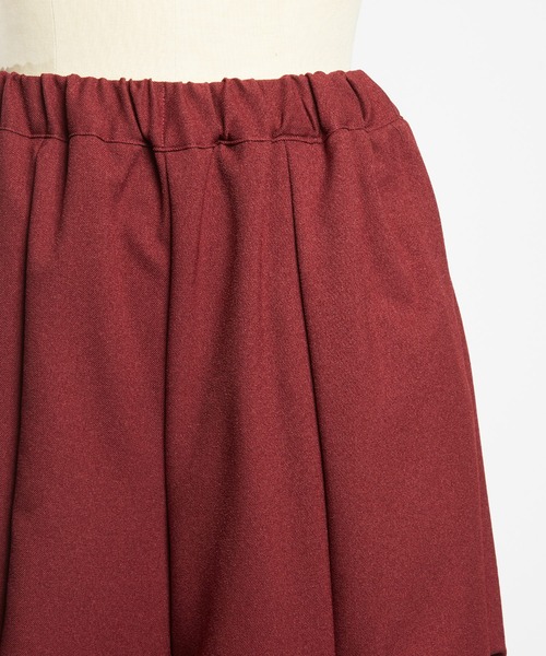 gomme（ゴム）の「ウーリーツイル　リンプルパンツ（その他パンツ・レディース・ボルドー/ブラック/チャコールグレー・MEDIUM）」の14枚目の写真