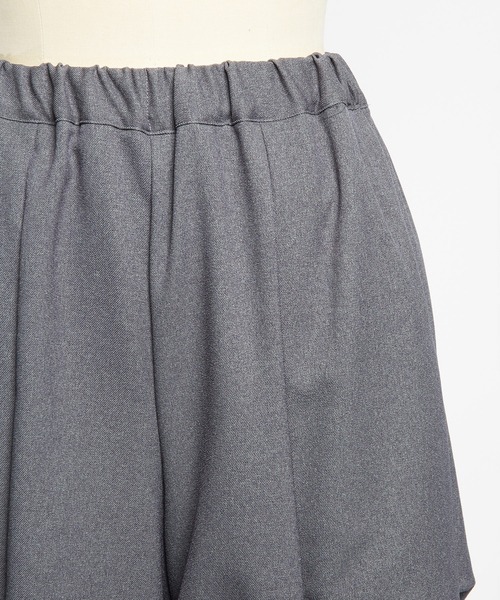 gomme（ゴム）の「ウーリーツイル　リンプルパンツ（その他パンツ・レディース・ボルドー/ブラック/チャコールグレー・MEDIUM）」の19枚目の写真