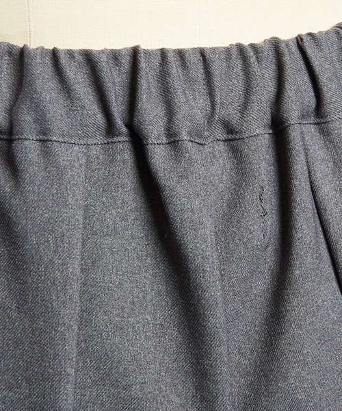 gomme（ゴム）の「ウーリーツイル　リンプルパンツ（その他パンツ・レディース・ボルドー/ブラック/チャコールグレー・MEDIUM）」の21枚目の写真