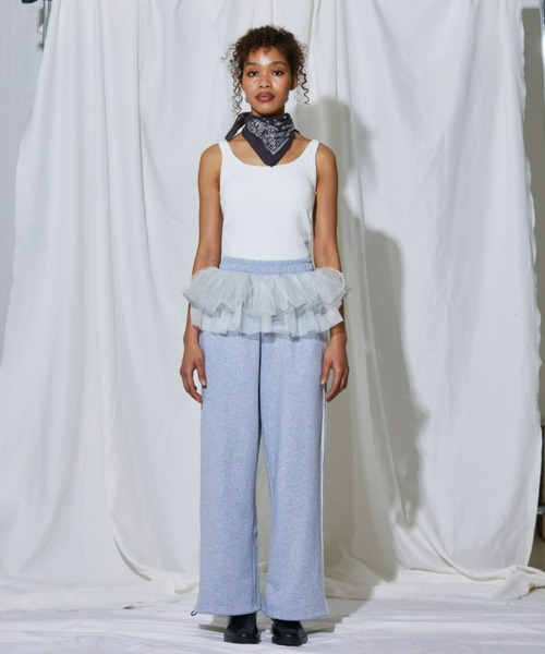 FIG&VIPER（フィグアンドバイパー）の「カップ付 Basic Liberty タンク（タンクトップ・レディース・ピンク/ブラック/ホワイト・FREE）」の11枚目の写真