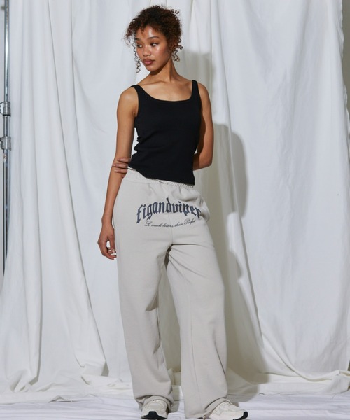 FIG&VIPER（フィグアンドバイパー）の「カップ付 Basic Liberty タンク（タンクトップ・レディース・ピンク/ブラック/ホワイト・FREE）」の8枚目の写真