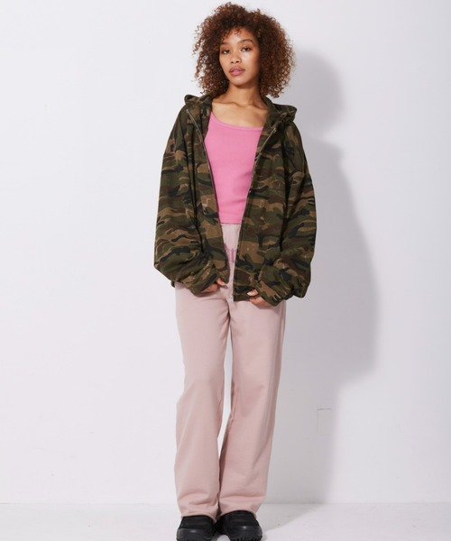 FIG&VIPER（フィグアンドバイパー）の「カップ付 Basic Liberty タンク（タンクトップ・レディース・ピンク/ブラック/ホワイト・FREE）」の5枚目の写真