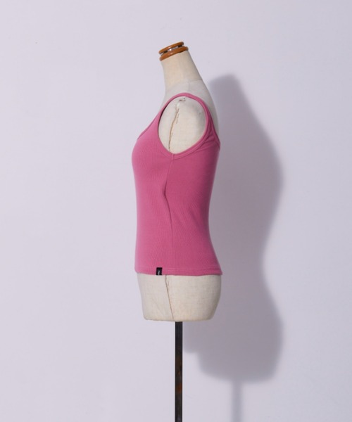 FIG&VIPER（フィグアンドバイパー）の「カップ付 Basic Liberty タンク（タンクトップ・レディース・ピンク/ブラック/ホワイト・FREE）」の15枚目の写真