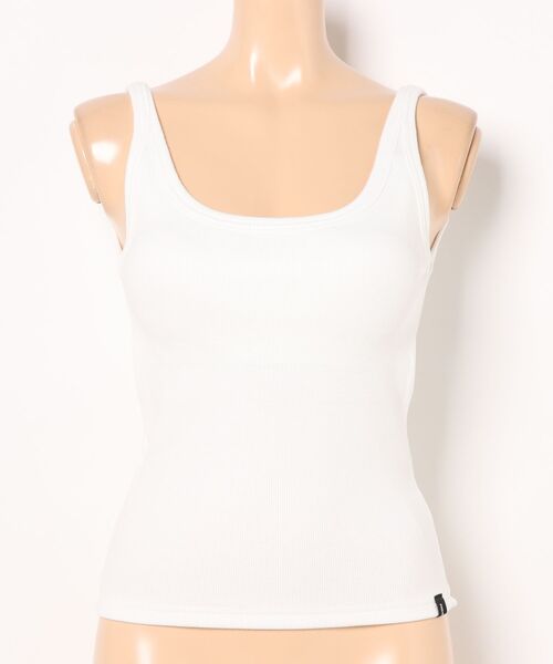 FIG&VIPER（フィグアンドバイパー）の「カップ付 Basic Liberty タンク（タンクトップ・レディース・ピンク/ブラック/ホワイト・FREE）」の18枚目の写真