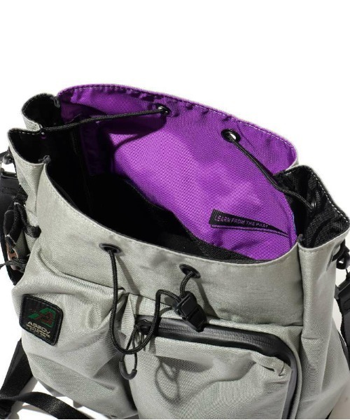 AS2OV（アッソブ）の「【AS2OV/アッソブ】 CORDURA STANDARD SERIES DRAWSTRING SHOULDER（ショルダーバッグ・メンズ・グレー/ブラック/カーキ/ネイビー/キャメル・FREE）」の15枚目の写真