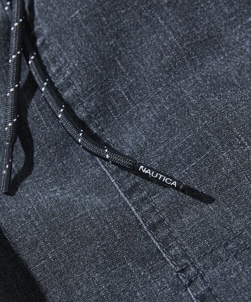 NAUTICA（ノーティカ）の「NAUTICA/ノーティカ ワイドシルエット フェード加工 スピンドル イージーショートパンツ（その他パンツ・メンズ・チャコールグレー/ネイビー・MEDIUM/LARGE/X-LARGE）」の5枚目の写真