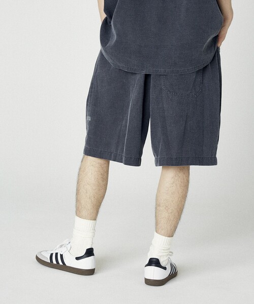 NAUTICA（ノーティカ）の「NAUTICA/ノーティカ ワイドシルエット フェード加工 スピンドル イージーショートパンツ（その他パンツ・メンズ・チャコールグレー/ネイビー・MEDIUM/LARGE/X-LARGE）」の21枚目の写真