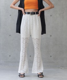 PAGEBOY | レースサイドキリカフレアパンツ(その他パンツ)