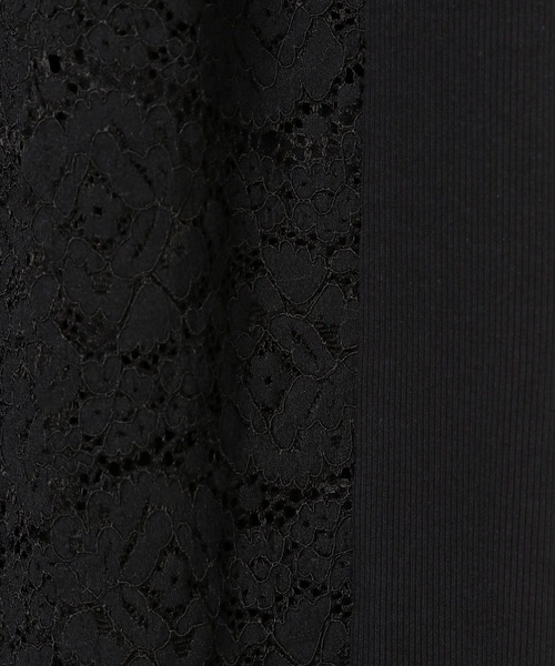 PAGEBOY(ページボーイ)の「レースサイドキリカフレアパンツ(その他パンツ・レディース・ホワイト系その他4/ブラック・FREE)」の13枚目の写真