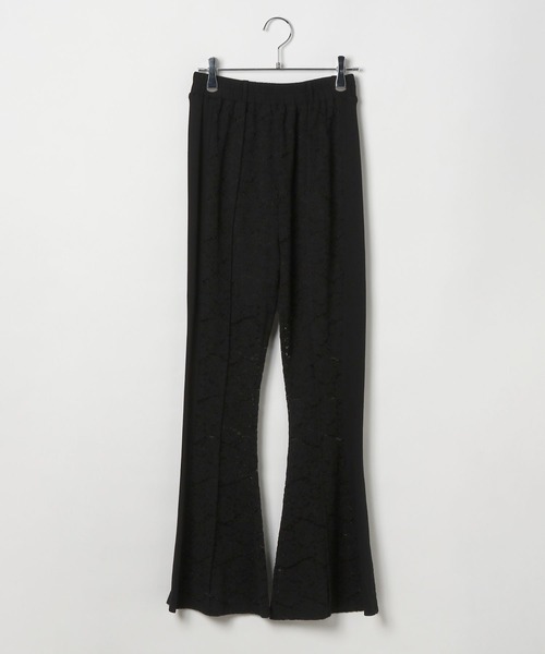 PAGEBOY(ページボーイ)の「レースサイドキリカフレアパンツ(その他パンツ・レディース・ホワイト系その他4/ブラック・FREE)」の14枚目の写真