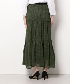 定価 31900円　IENA　DEVEAUX アフリカンティアードマキシスカート Deveaux ティアードロングスカート（スカート）｜IENA（イエナ