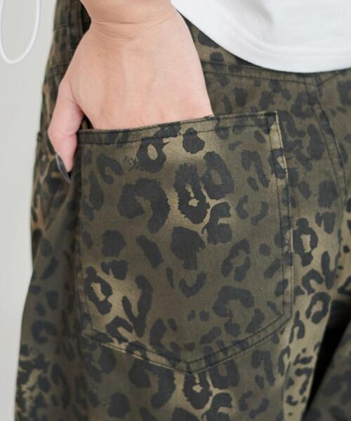 WEGO(ウィゴー)の「WEGO/レオパードワイドストレートパンツ(その他パンツ・レディース・その他1・SMALL/MEDIUM)」の10枚目の写真
