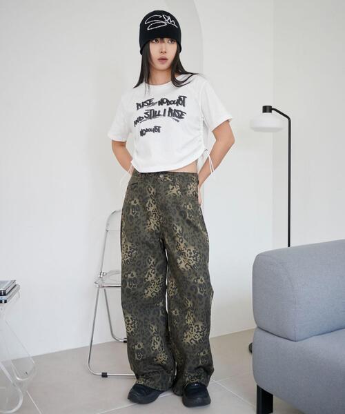 WEGO(ウィゴー)の「WEGO/レオパードワイドストレートパンツ(その他パンツ・レディース・その他1・SMALL/MEDIUM)」の15枚目の写真