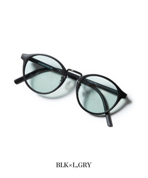 VIRGOwearworks(ヴァルゴウェアワークス)の「Reno3(サングラス・メンズ・ブラック系その他/ブラック×ブルー/ブラック×グレー・FREE)」の1枚目の写真