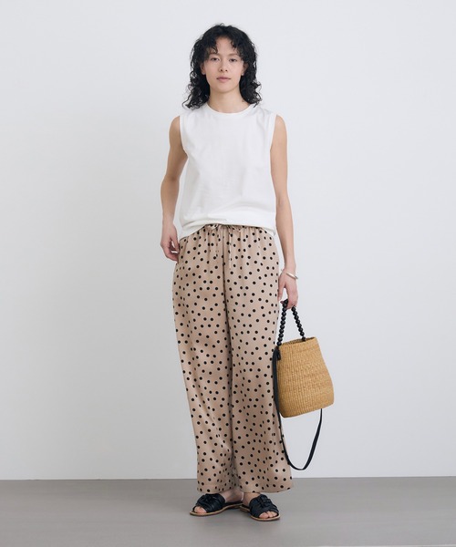 HOUSE OF LOTUS（ハウスオブロータス）の「ウッドビーズハンドルバッグ（ショルダーバッグ・レディース・ベージュ・FREE）」の2枚目の写真