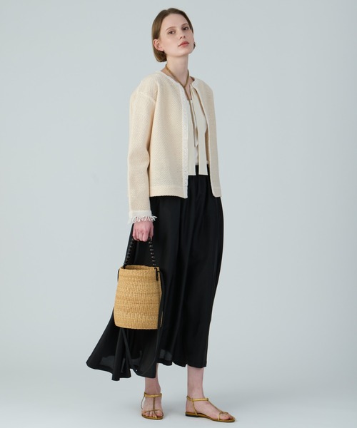 HOUSE OF LOTUS（ハウスオブロータス）の「ウッドビーズハンドルバッグ（ショルダーバッグ・レディース・ベージュ・FREE）」の5枚目の写真