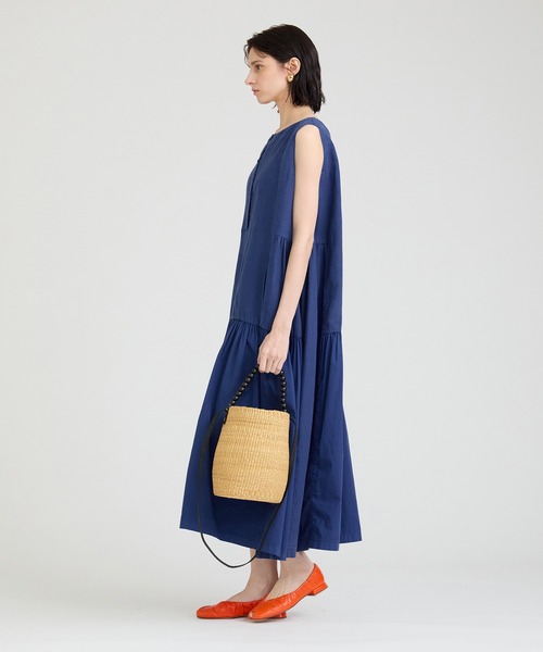 HOUSE OF LOTUS（ハウスオブロータス）の「ウッドビーズハンドルバッグ（ショルダーバッグ・レディース・ベージュ・FREE）」の7枚目の写真