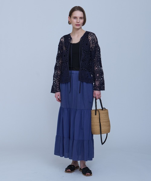 HOUSE OF LOTUS（ハウスオブロータス）の「ウッドビーズハンドルバッグ（ショルダーバッグ・レディース・ベージュ・FREE）」の12枚目の写真