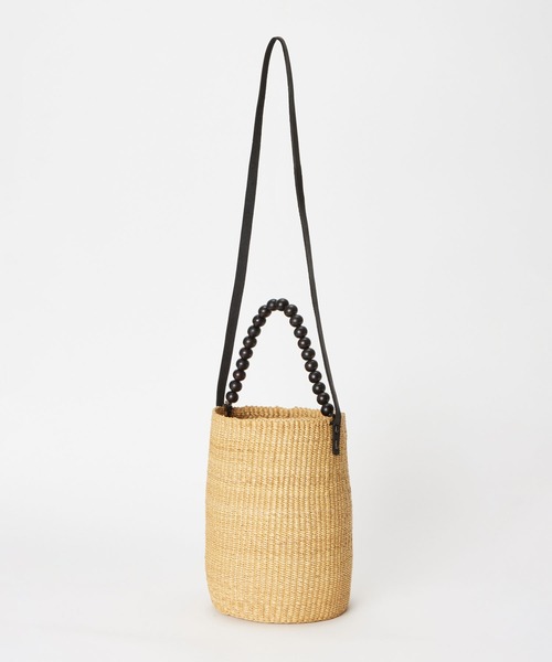 HOUSE OF LOTUS（ハウスオブロータス）の「ウッドビーズハンドルバッグ（ショルダーバッグ・レディース・ベージュ・FREE）」の14枚目の写真