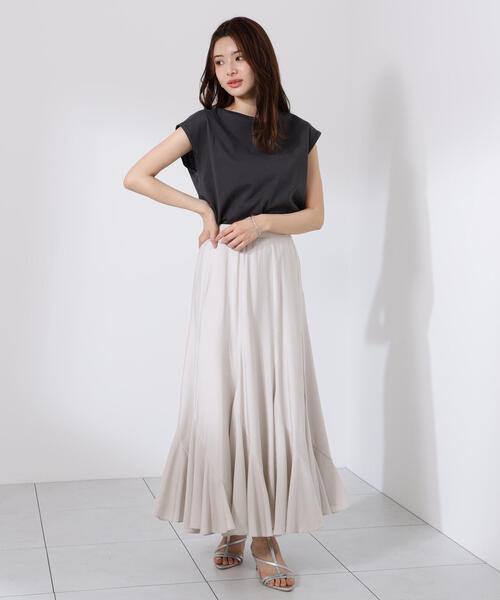 PROPORTION BODY DRESSING（プロポーションボディドレッシング）の「エスカルゴマーメイドフレアスカート / 1215220700（スカート・レディース・グレー/ブラウン・SMALL/MEDIUM）」の7枚目の写真