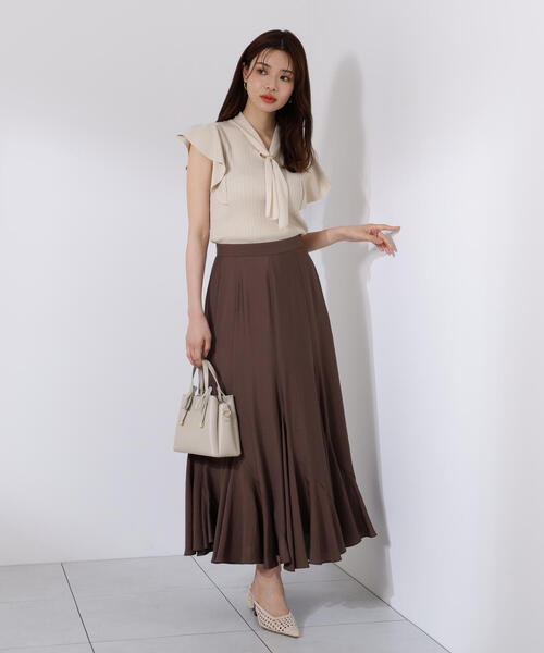 PROPORTION BODY DRESSING（プロポーションボディドレッシング）の「エスカルゴマーメイドフレアスカート / 1215220700（スカート・レディース・グレー/ブラウン・SMALL/MEDIUM）」の19枚目の写真