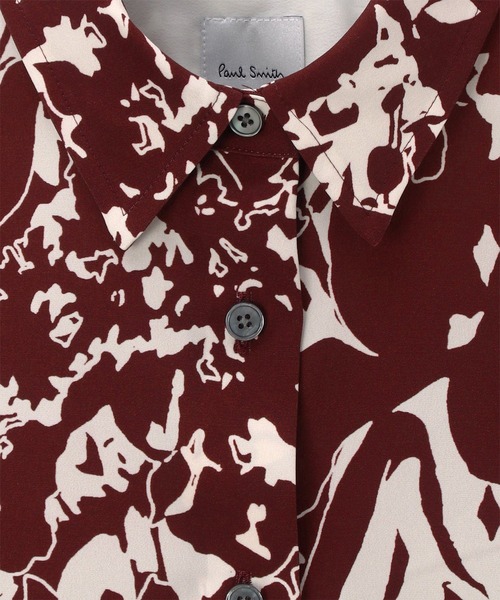 ブラウス シャツ ウィメンズ ”Avant Garden” 半袖ブラウス / 255004 369B レディース ウィメンズ 'Avant Garden' 半袖ブラウス / 255004 369B（シャツ