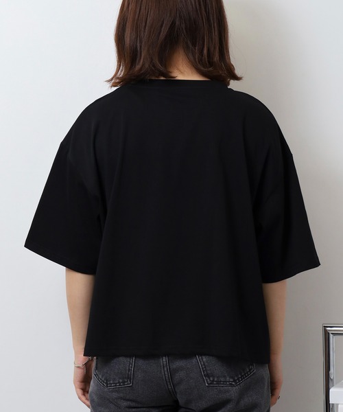 FUNALIVE(ファンアライブ)の「je crois soi ヴィンテージ箔プリント カットソー(Tシャツ/カットソー・レディース・オフホワイト/ブラック・FREE)」の13枚目の写真