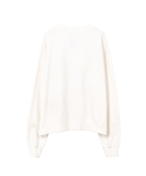 Maison MIHARA YASUHIRO（メゾンミハラヤスヒロ）の「Cat Printed Embellished Distressed Sweatshirt（スウェット・レディース・ホワイト/ブラック・38/36/40）」の11枚目の写真