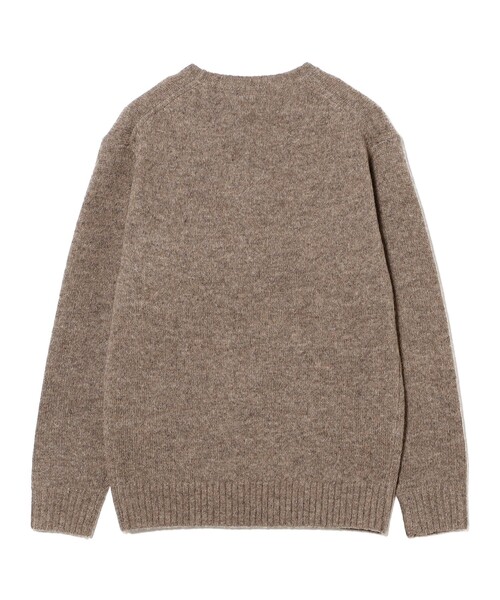 BEAMS PLUS（ビームスプラス）の「インターシャ クルーネック ニット（ニット/セーター・メンズ・ネイビー/ベージュ・XL/L/M/S）」の14枚目の写真