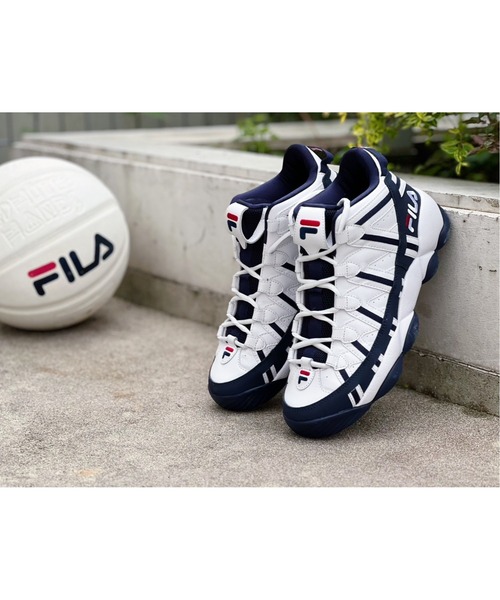 FILA（フィラ）の「STACKHOUSE SPAGHETTI（スニーカー・メンズ・ホワイト・28.0cm/27.0cm/26.5cm/26.0cm/25.5cm/25.0cm/24.0cm/23.5㎝/31cm/29.0cm/27.5cm/30.0cm/23.0cm）」の5枚目の写真